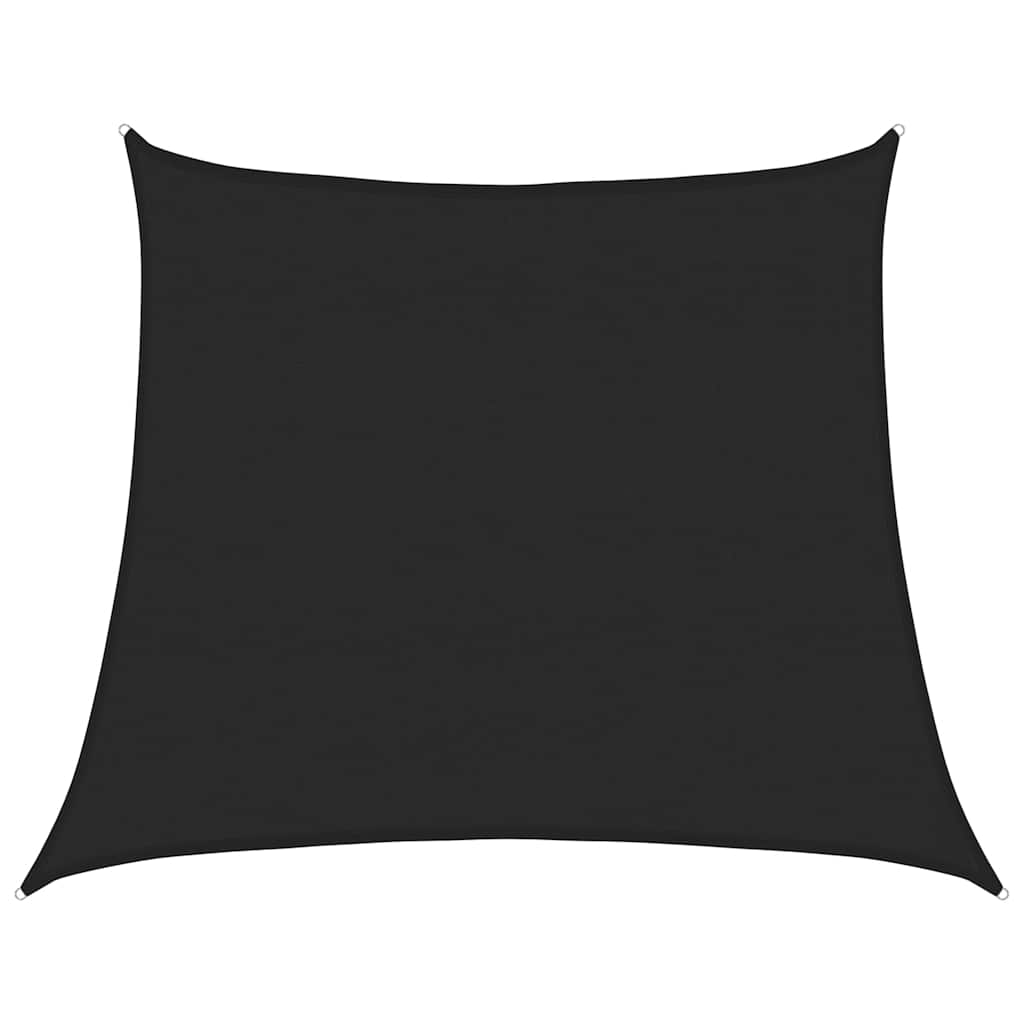 Zonnezeil 160 G/M² Trapezium Hdpe 4/5 x 4 m Zwart