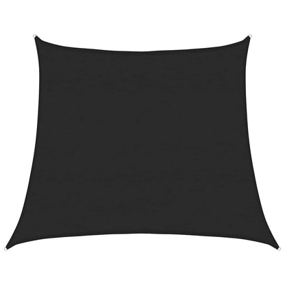 Zonnezeil 160 G/M² Trapezium Hdpe 4/5 x 4 m Zwart