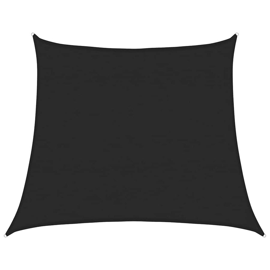 Zonnezeil 160 G/M² Trapezium Hdpe 4/5 x 4 m Zwart
