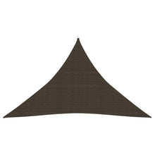 Zonnezeil 160 G/M² 3,5X3,5X4,9 M Hdpe Bruin 3.5 x 3.5 x 4.9 m