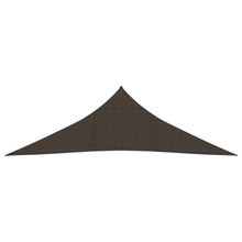 Zonnezeil 160 G/M² 3,5X3,5X4,9 M Hdpe Bruin 3.5 x 3.5 x 4.9 m