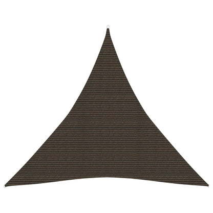 Zonnezeil 160 G/M² Hdpe Bruin 4 x 4 x 4 m