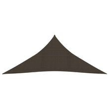 Zonnezeil 160 G/M² 4,5X4,5X4,5 M Hdpe Bruin 4.5 x 4.5 x 4.5 m