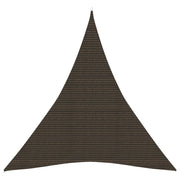 Zonnezeil 4x5x5 m HDPE bruin