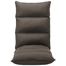 Vloerstoel Inklapbaar Stof Taupe