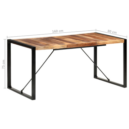 Eettafel Massief Hout 160 x 80 x 75 cm