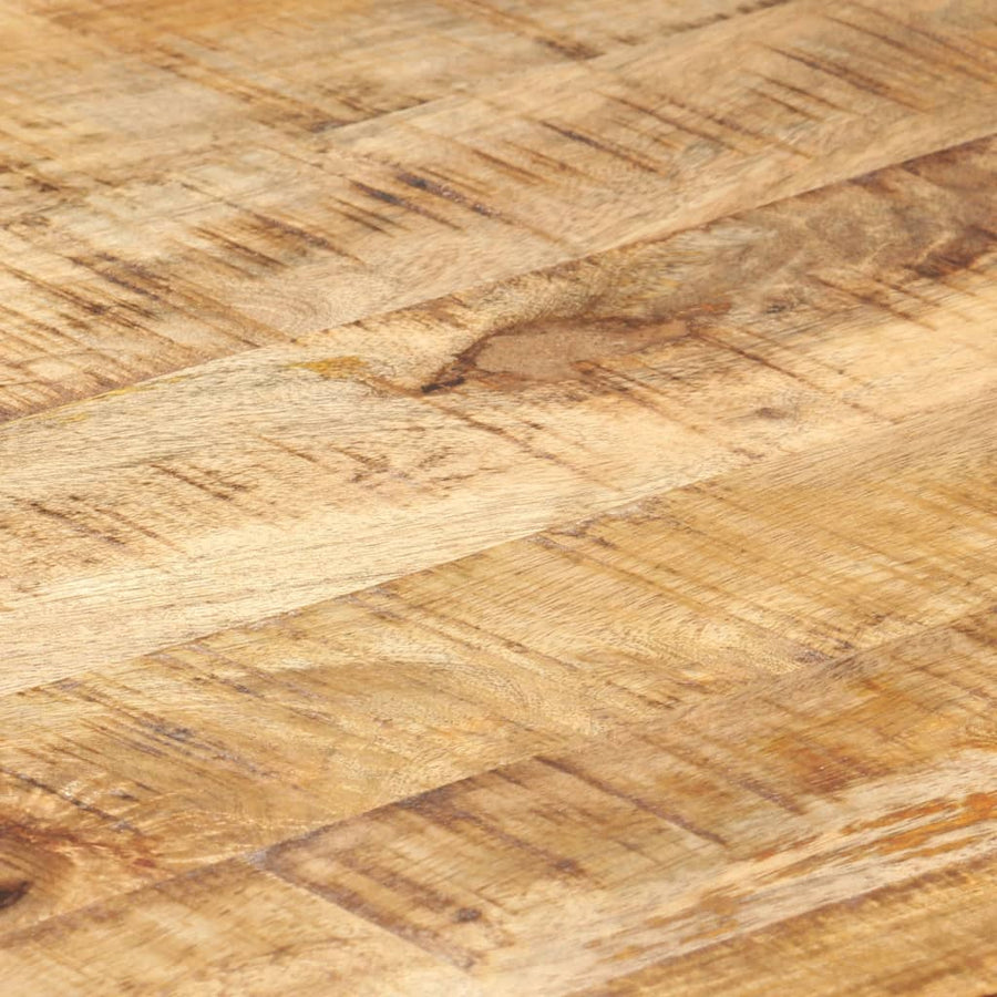 Salontafel 0X60X40 Cm Ruw Mangohout Grijs