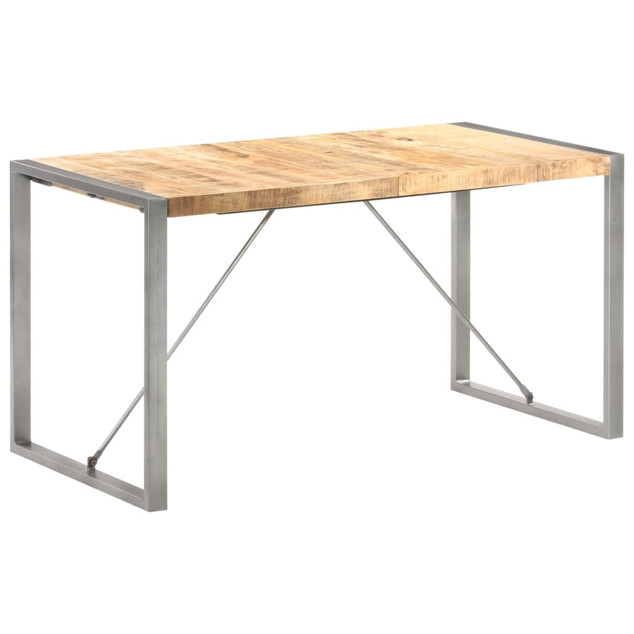 Eettafel Grijs 140 x 70 x 75 cm