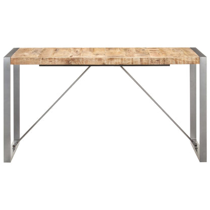 Eettafel Grijs 140 x 70 x 75 cm