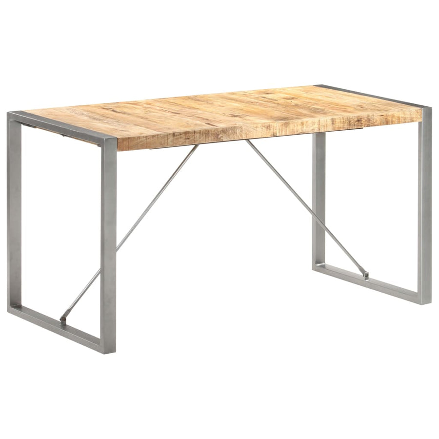 Eettafel Grijs 140 x 70 x 75 cm