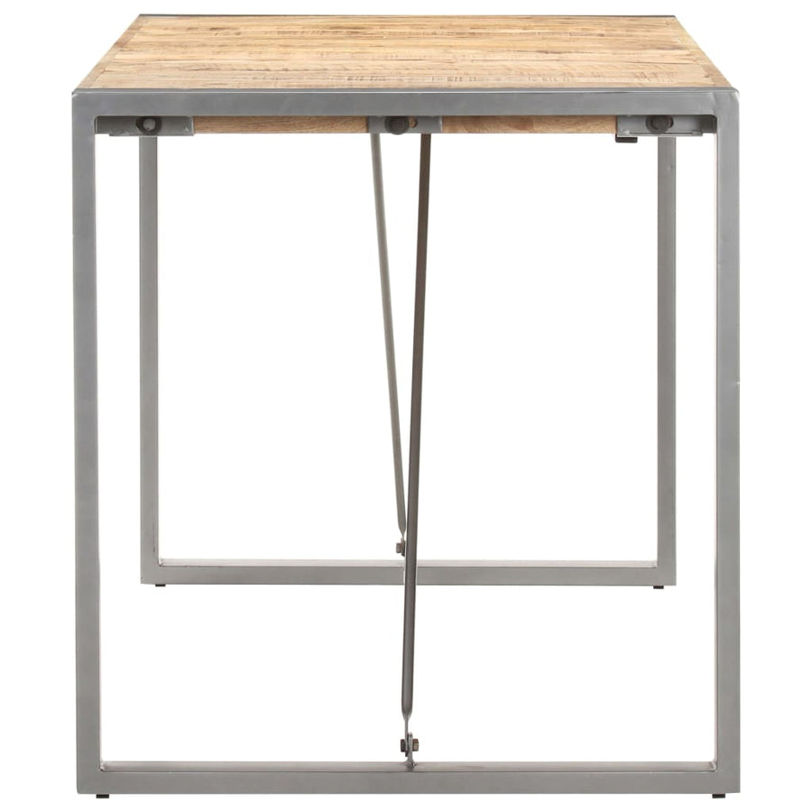 Eettafel Grijs 140 x 70 x 75 cm
