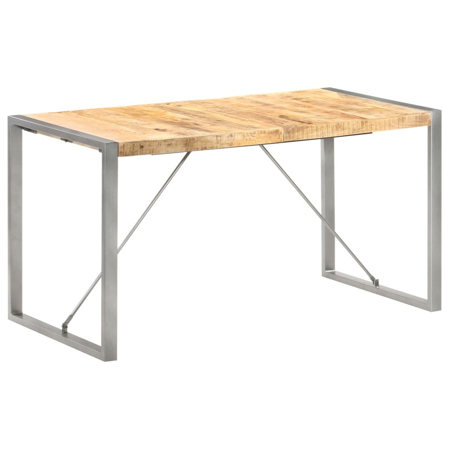 Eettafel Grijs 140 x 70 x 75 cm