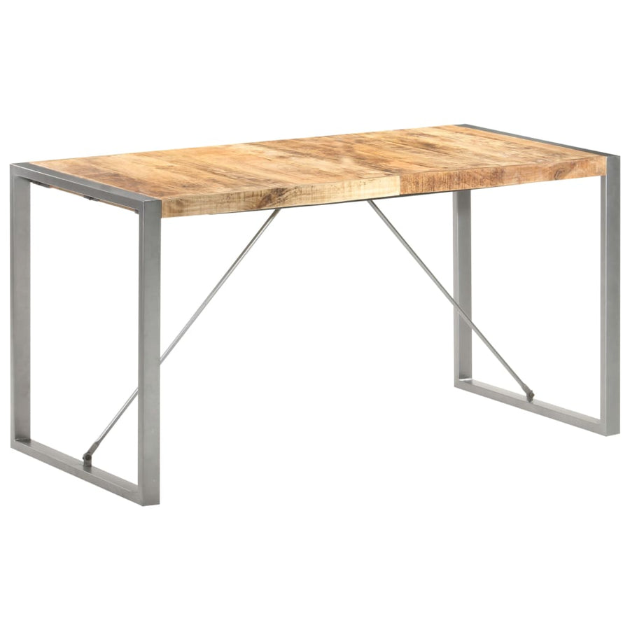 Eettafel Grijs 140 x 70 x 75 cm