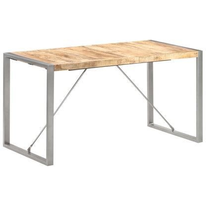 Eettafel Grijs 140 x 70 x 75 cm