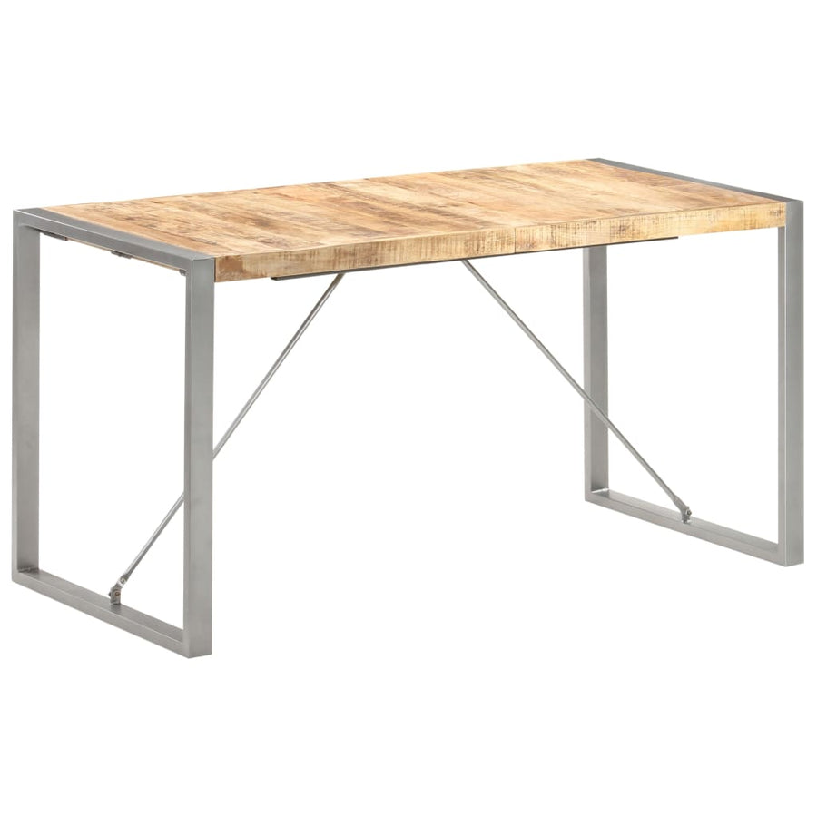 Eettafel Grijs 140 x 70 x 75 cm