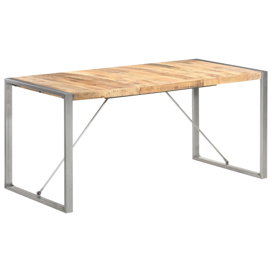 Eettafel Grijs 160 x 80 x 75 cm