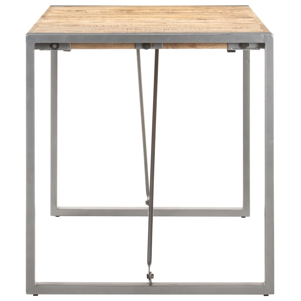 Eettafel Grijs 160 x 80 x 75 cm