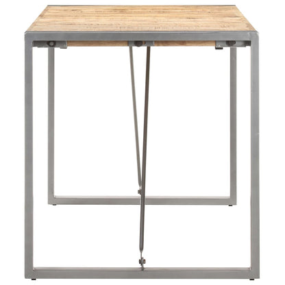 Eettafel Grijs 160 x 80 x 75 cm