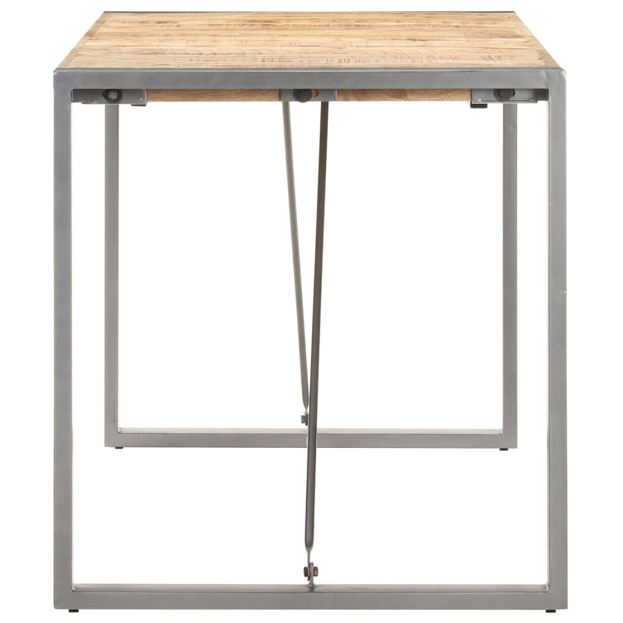 Eettafel Grijs 160 x 80 x 75 cm