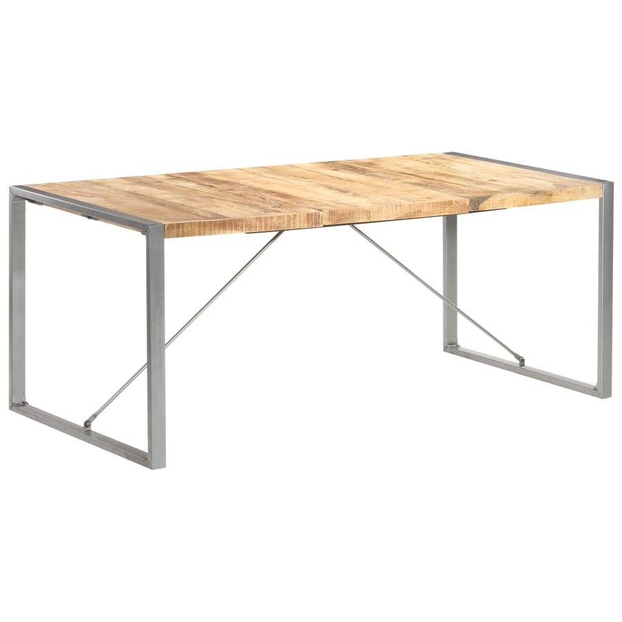 Eettafel Grijs 180 x 90 x 75 cm