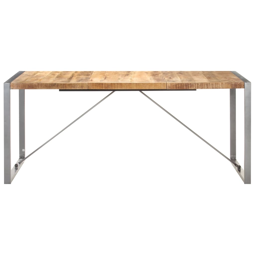 Eettafel Grijs 180 x 90 x 75 cm