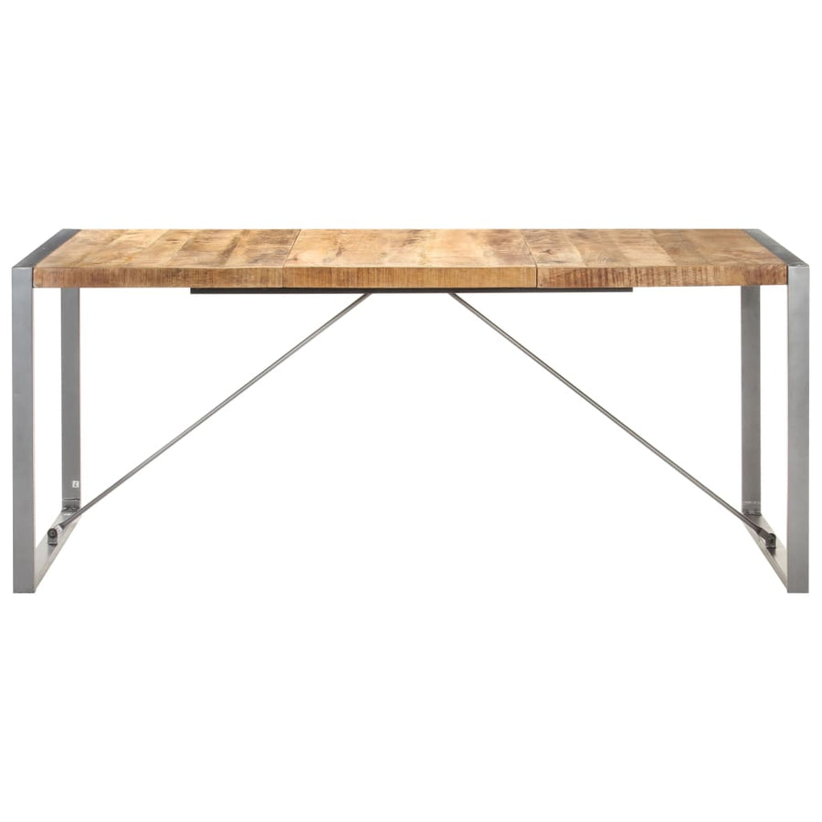 Eettafel Grijs 180 x 90 x 75 cm