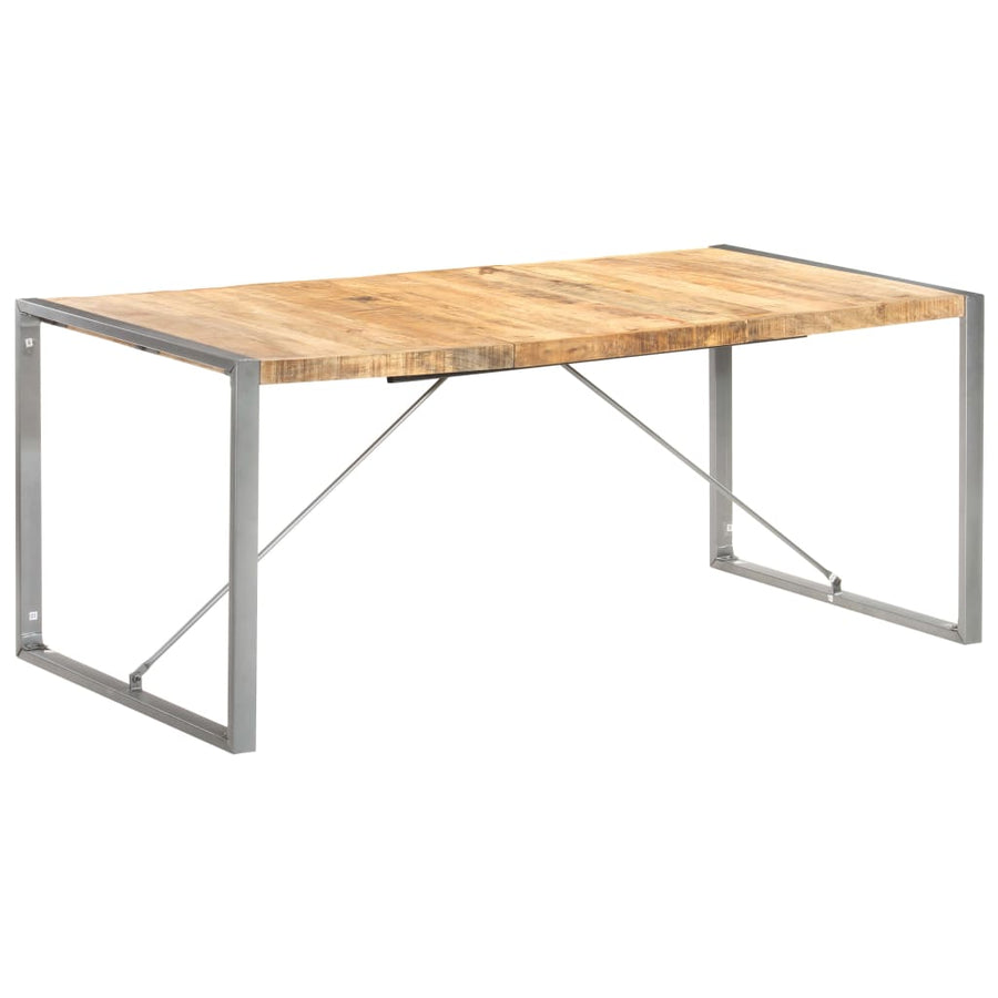 Eettafel Grijs 180 x 90 x 75 cm