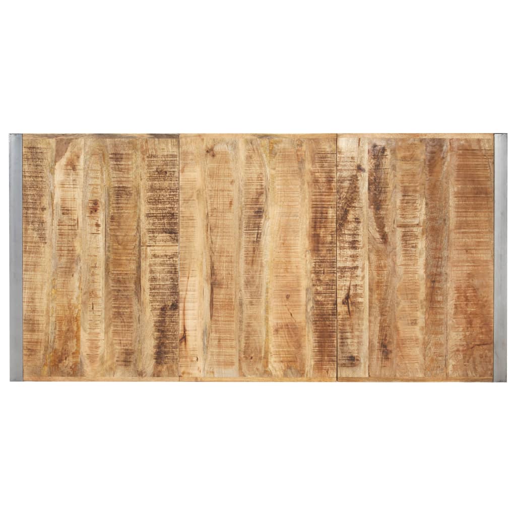 Eettafel Grijs 180 x 90 x 75 cm