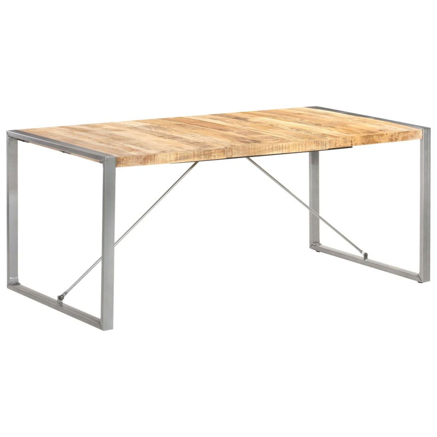 Eettafel Grijs 180 x 90 x 75 cm