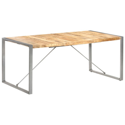 Eettafel Grijs 180 x 90 x 75 cm