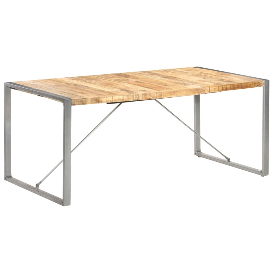 Eettafel Grijs 180 x 90 x 75 cm