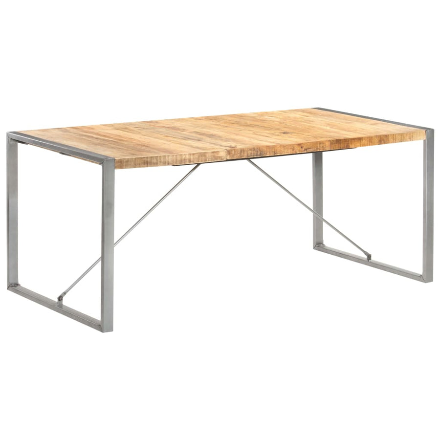 Eettafel Grijs 180 x 90 x 75 cm