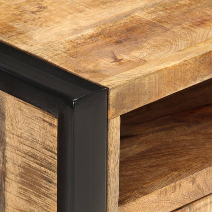 Nachtkastje 40x35x55 cm massief mangohout