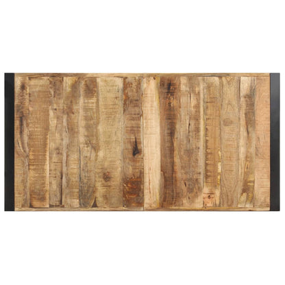 Salontafel 140x70x40 cm ruw mangohout