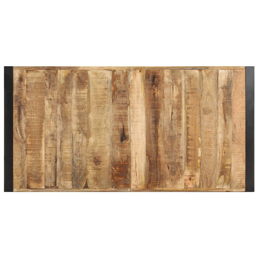 Salontafel 140x70x40 cm ruw mangohout