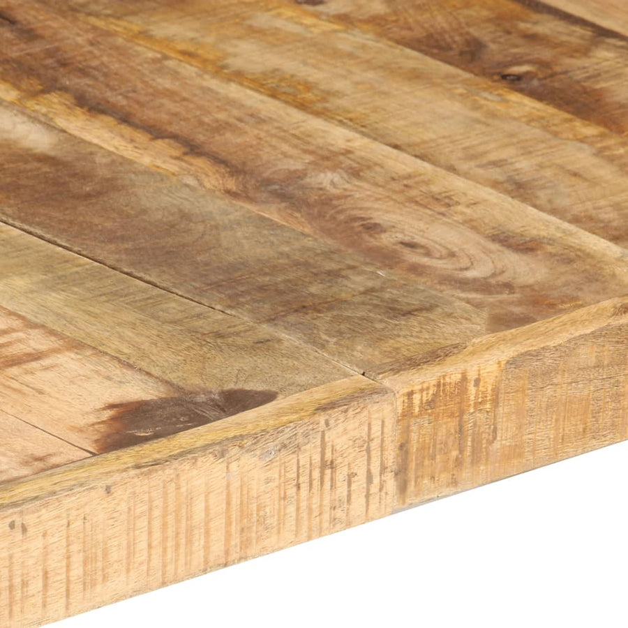 Salontafel Grijs 180 x 90 x 40 cm Ruw mangohout