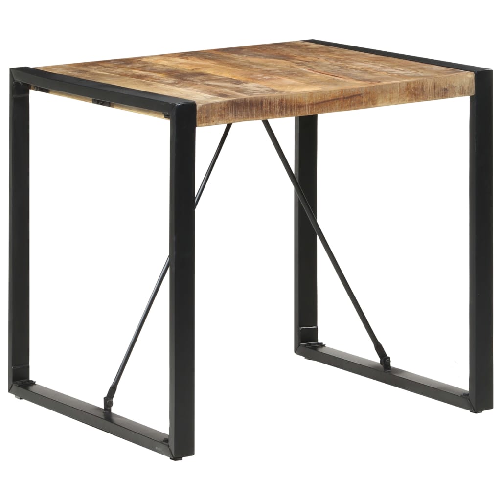 Eettafel 70X70X75 Cm Massief Gerecycled Hout