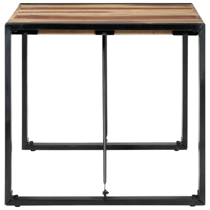 Eettafel 80x80x75 cm massief hout