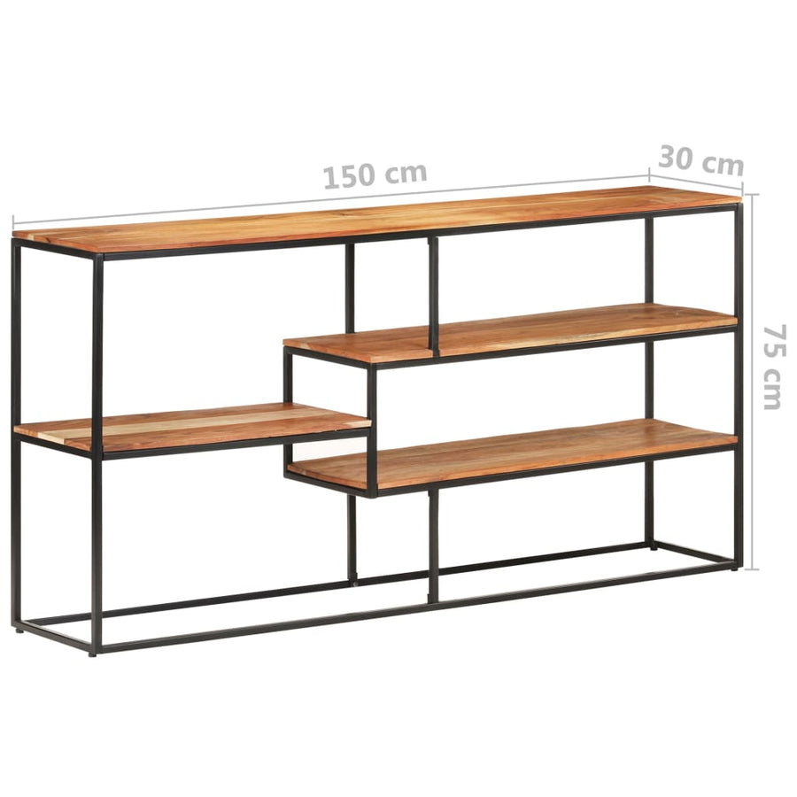 Dressoir 150X30X75 Cm Massief Acaciahout