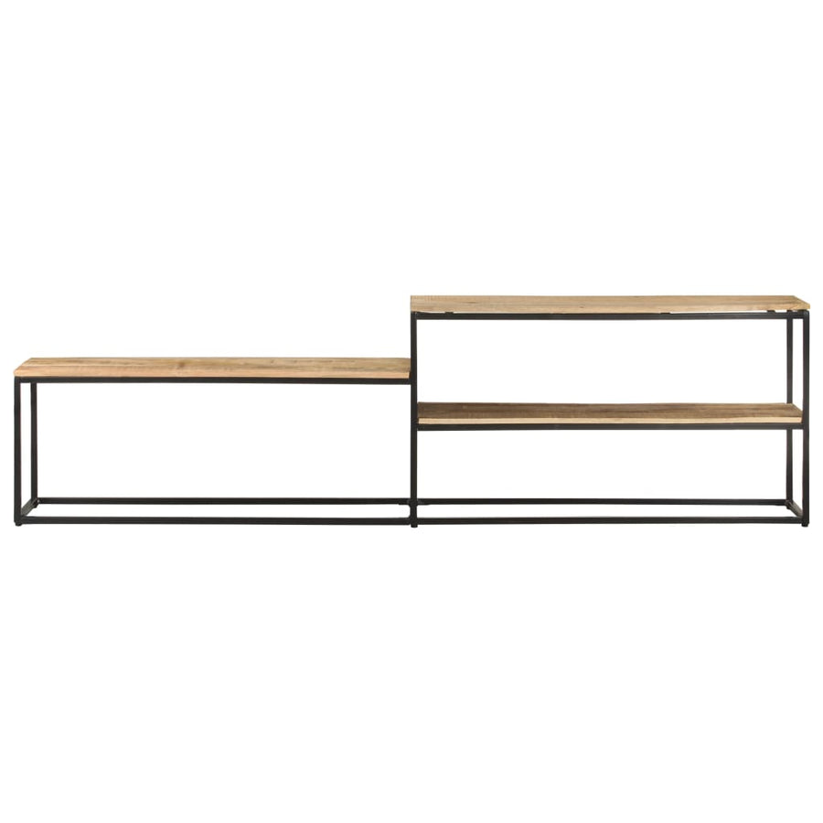 Tv-Meubel 80X30X50 Cm Ruw mangohout