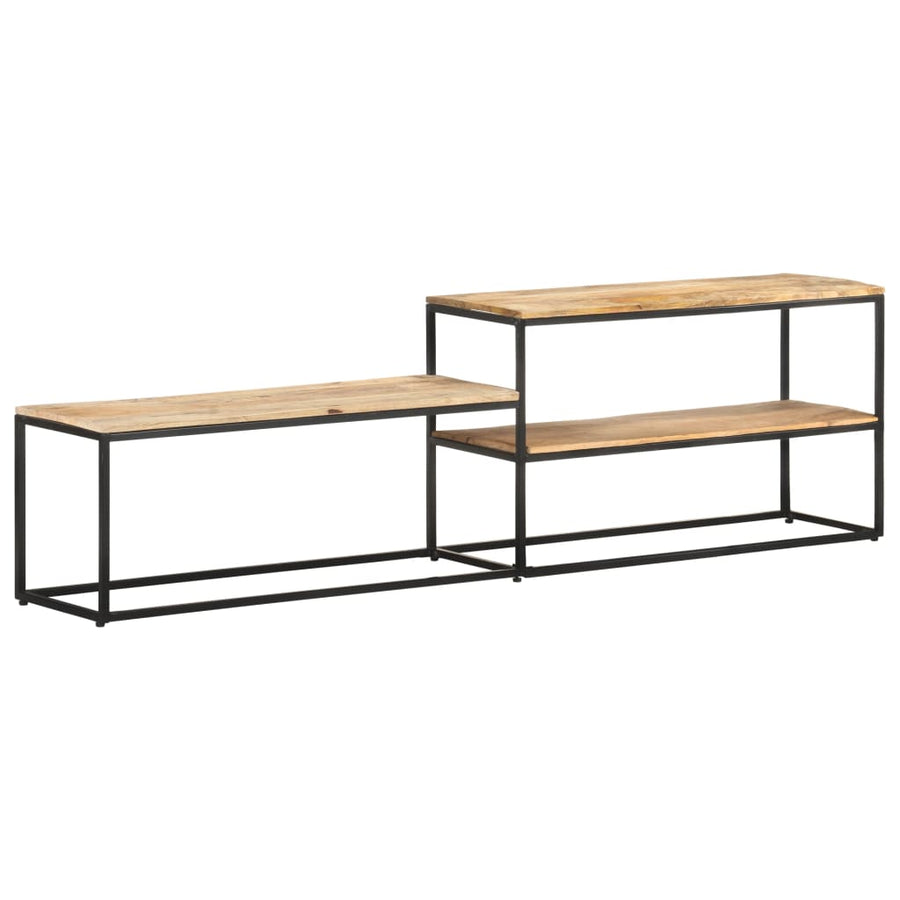 Tv-Meubel 80X30X50 Cm Ruw mangohout