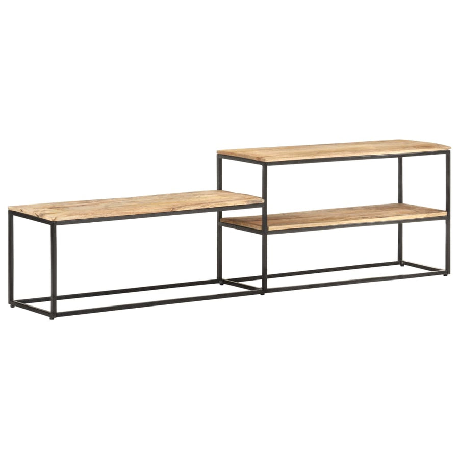 Tv-Meubel 80X30X50 Cm Ruw mangohout