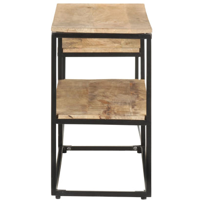 Tv-Meubel 80X30X50 Cm Ruw mangohout