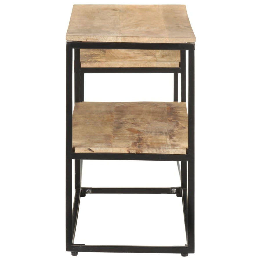 Tv-Meubel 80X30X50 Cm Ruw mangohout