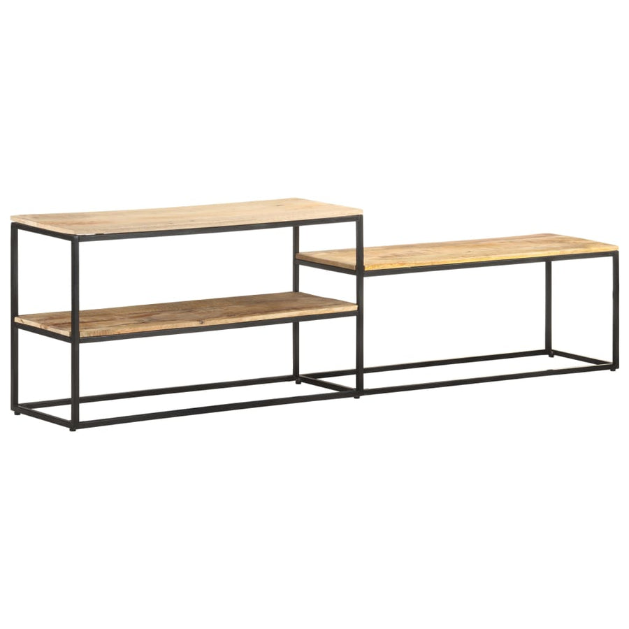 Tv-Meubel 80X30X50 Cm Ruw mangohout
