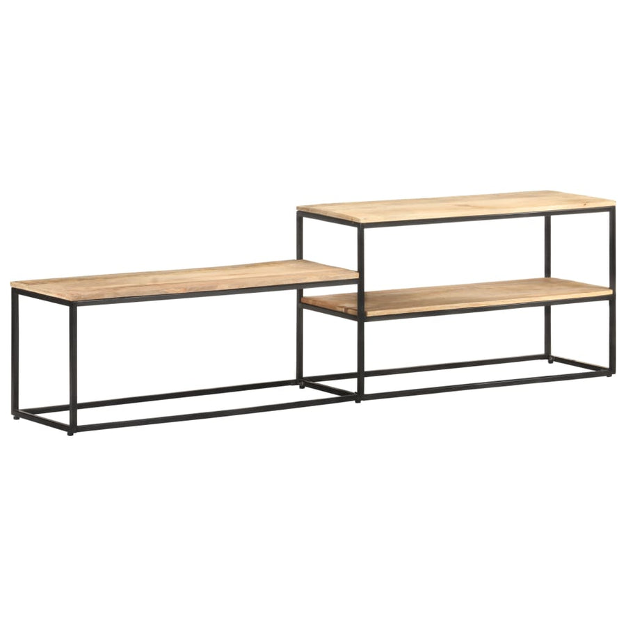 Tv-Meubel 80X30X50 Cm Ruw mangohout