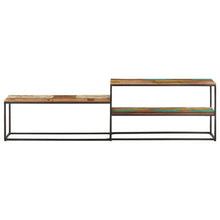 Tv-Meubel 80X30X50 Cm massief gerecycled hout