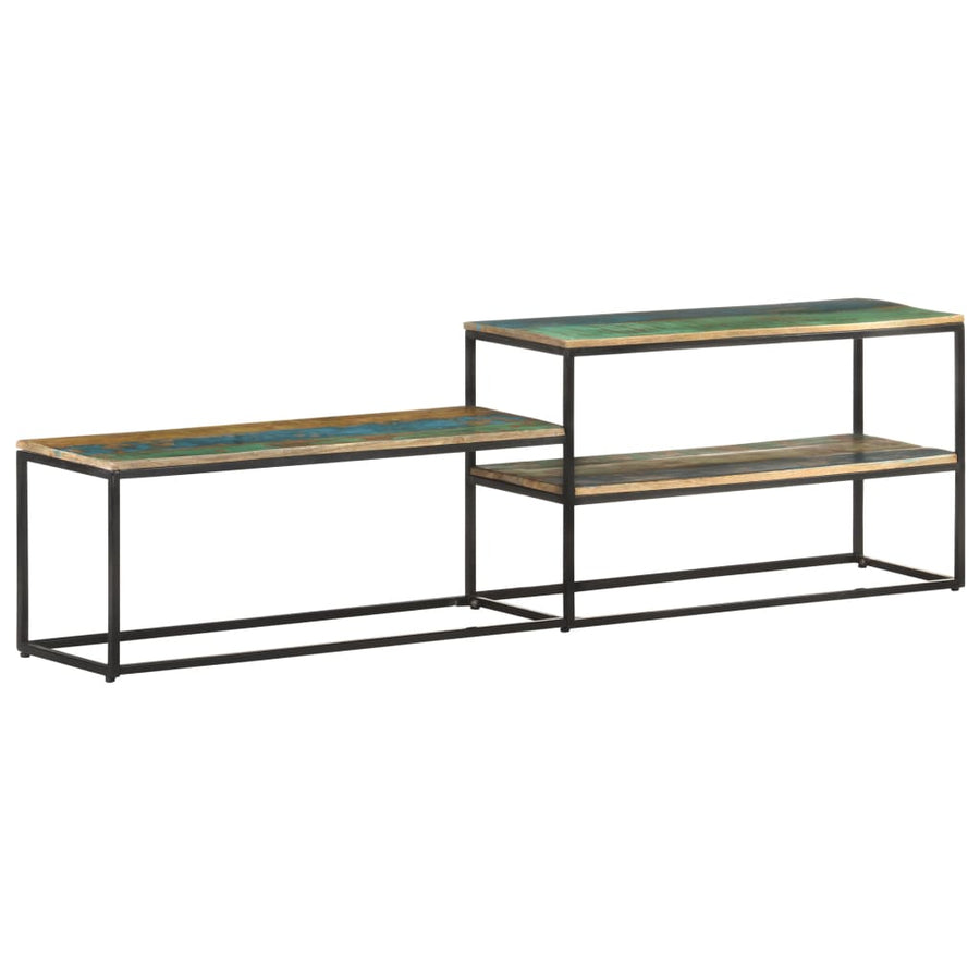 Tv-Meubel 80X30X50 Cm massief gerecycled hout
