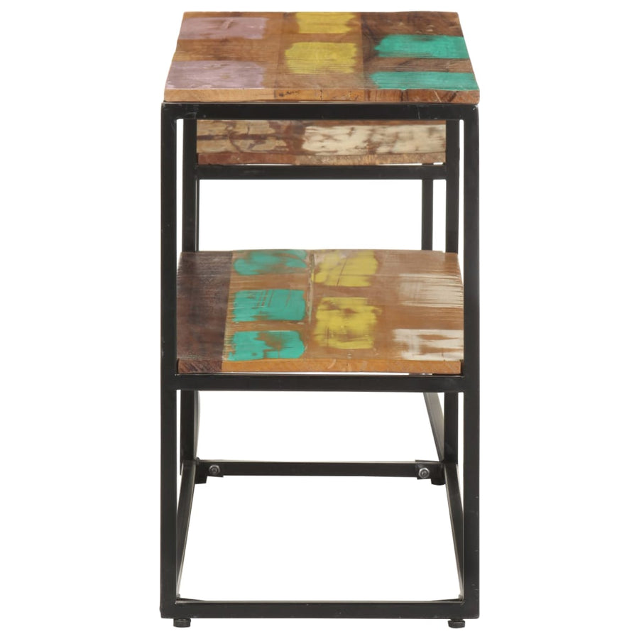 Tv-Meubel 80X30X50 Cm massief gerecycled hout