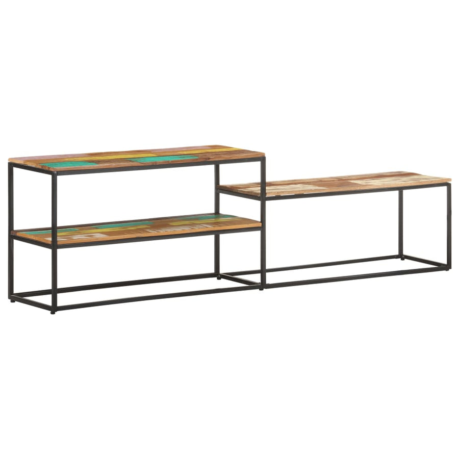 Tv-Meubel 80X30X50 Cm massief gerecycled hout